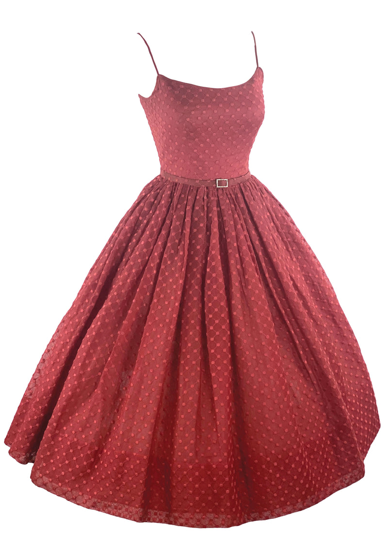 Dotted online swiss dress