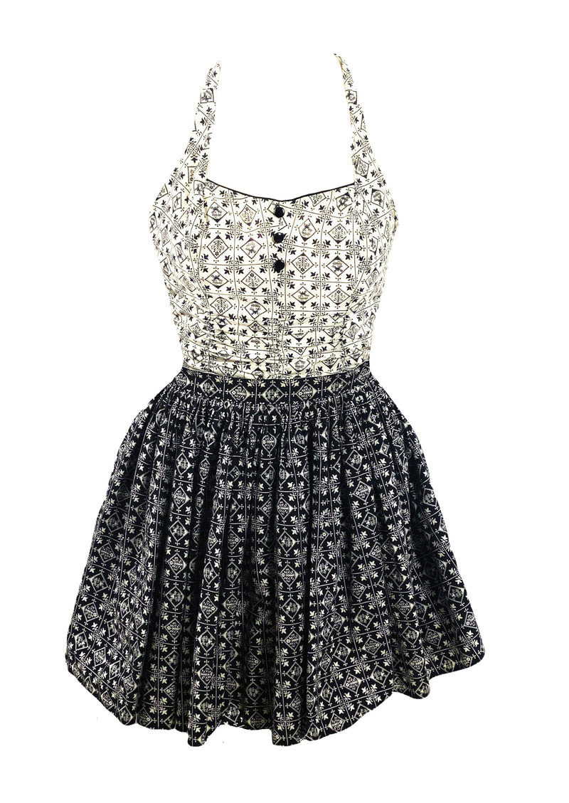 Vintage 1950s Play Set Swimsuit with Matching Skirt- New!