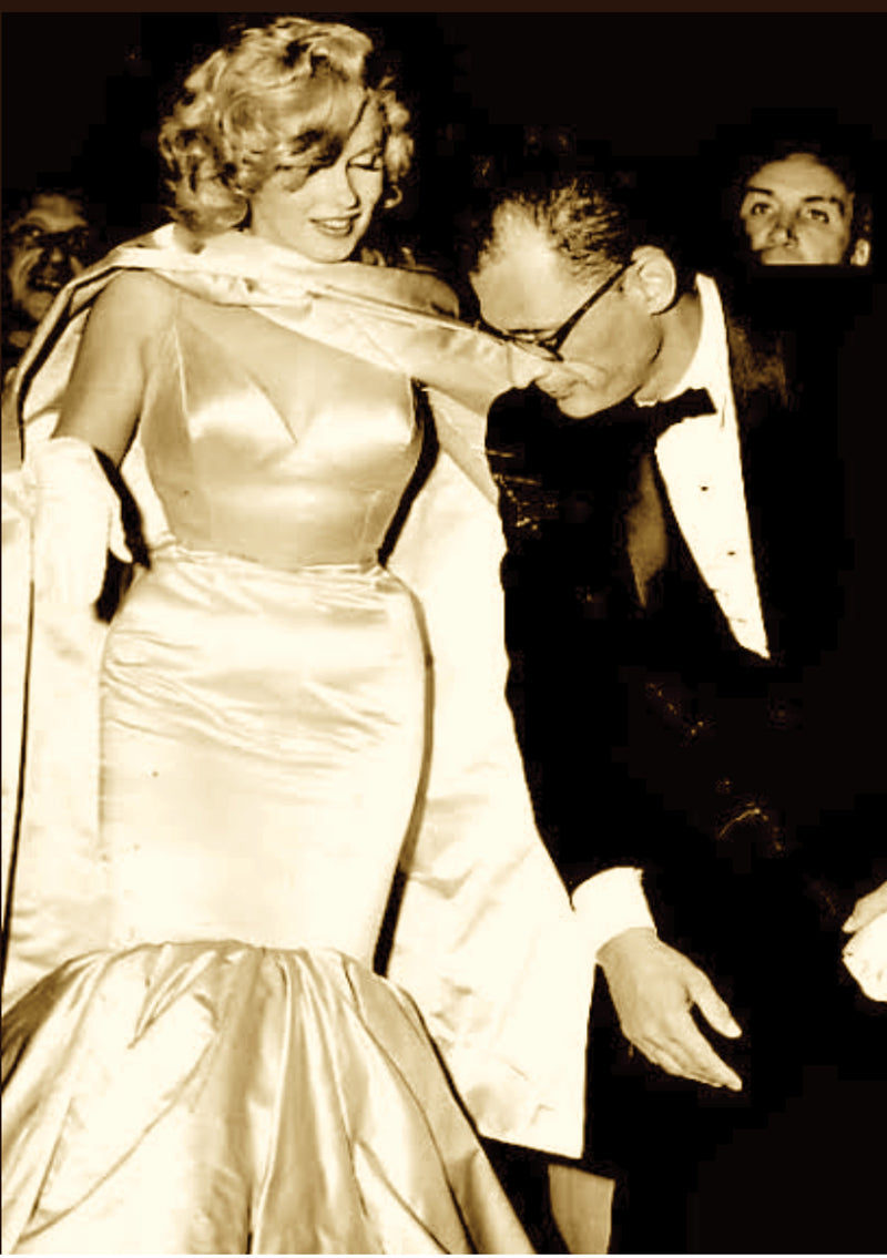 Recreation of Gown Worn by Marilyn Monroe in 1957- New! – Coutura Vintage Recreation of Gown Worn by Marilyn Monroe in 1957- New! – Coutura Vintage