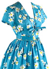 Rare Late 1950s to Early 1960s Deadstock Horrockses Dress Ensemble- NEW!