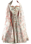Vintage 1952 Designer Carolyn Schnurer Strapless Dress - New!