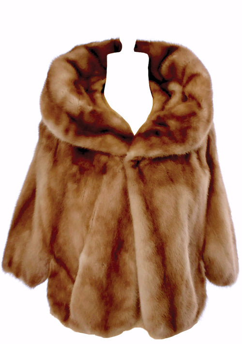 Original Late 1950s - Early 1960s High Quality Mink Capelet