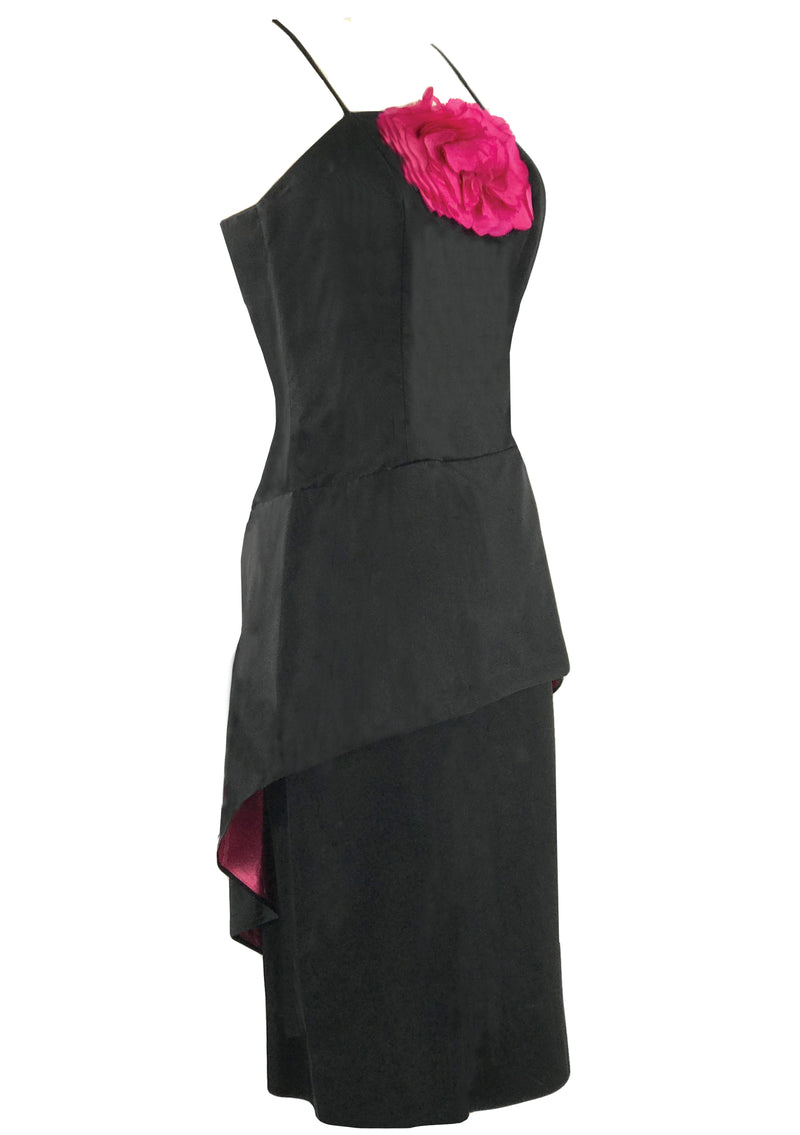 Vintage 1960s Black Lilli Diamond Party Dress   - New!