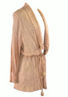 Rare 1920s Pale Peach Knitted Cardigan - New!