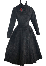 Stunning 1950s Lilli Ann Designer Princess Coat- New!