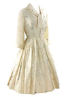 Late 1950s to early 1960s Silk David Barr Designer Dress- NEW!