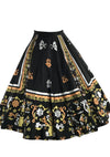 Vintage 1950s Maya de Mexico Hand Painted Skirt- New!