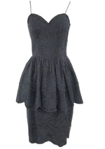 Vintage 1950's Black Lace Bombshell Lilli Diamond Dress - New!