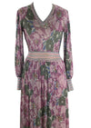 Rare 1970s Italian Designer Missoni Lurex Knit Dress - New!