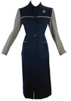 Rare 1940s Navy & Herringbone Lilli Ann Designer Suit- New! (SOLD)