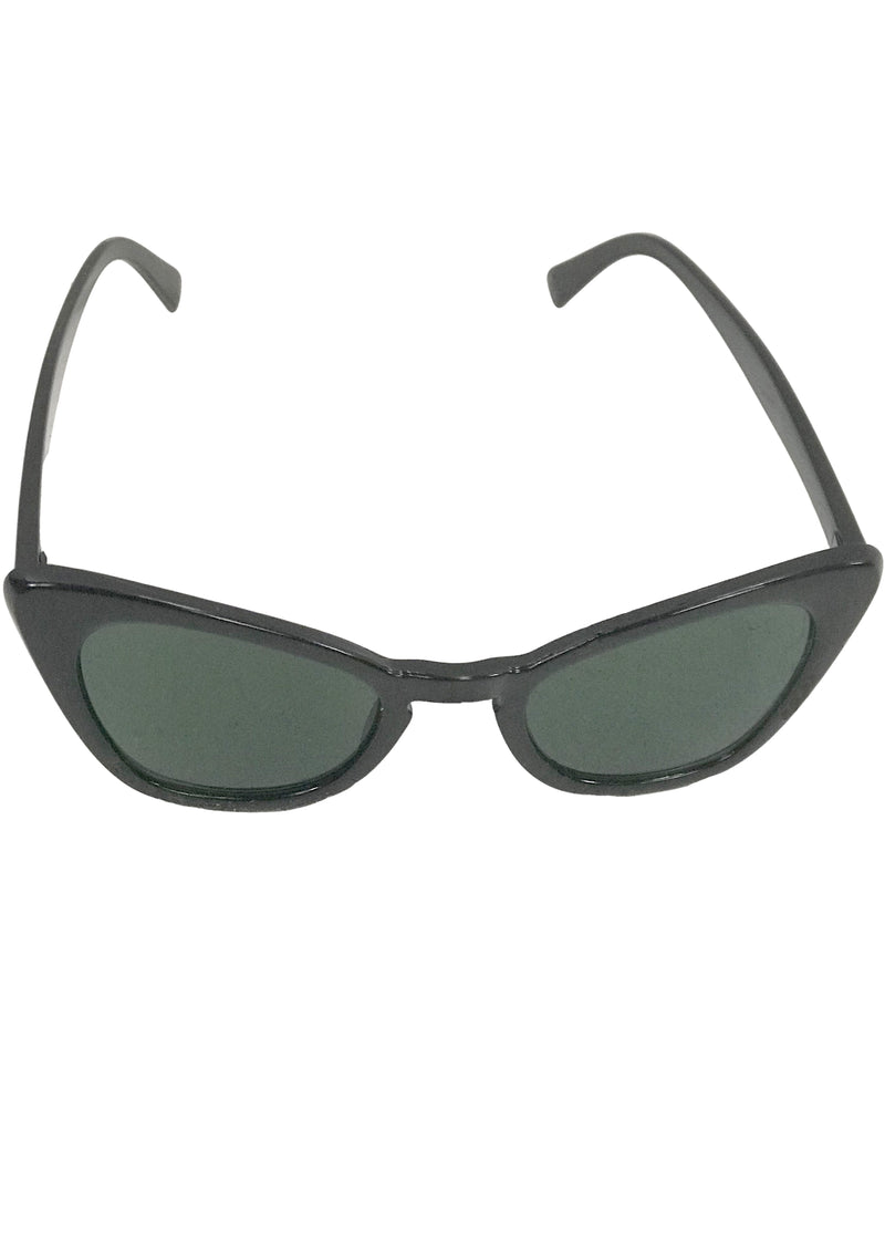 Black Cats Eye Repro 1950s Sunglasses - New!