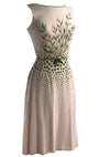 Early 1960s Cover Girl of Miami Pink Linen Dress- New!