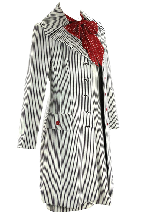 Late 1960s Early 1970s Lilli Ann Red, White & Blue Ensemble - New!