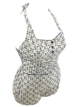 Vintage 1950s Play Set Swimsuit with Matching Skirt- New!