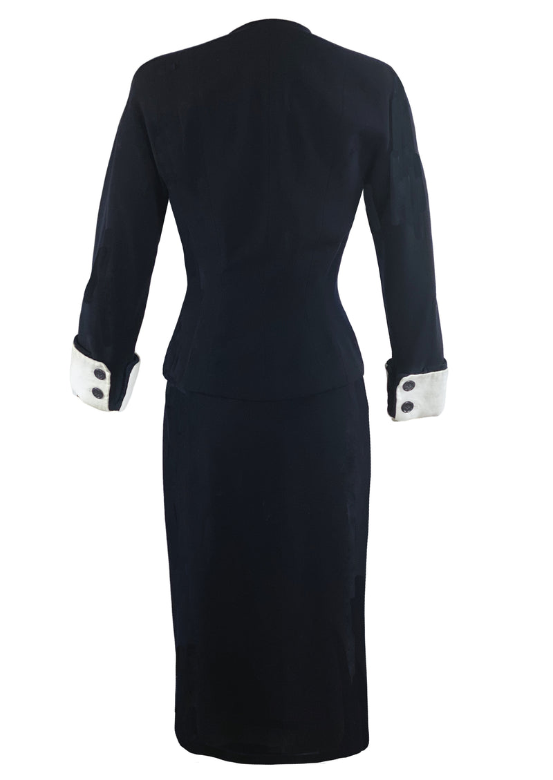 Impeccable Vintage 1940s Navy Nautical Suit - NEW!
