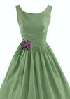 Late 1950s Early 1960s Apple Green Dress- NEW!