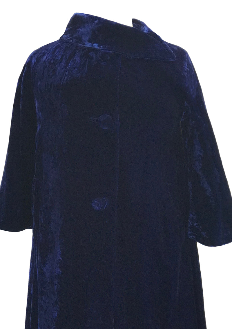 Velvet evening coat cheap