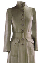 Rare Late 1960s BIBA Taupe Coat - New!