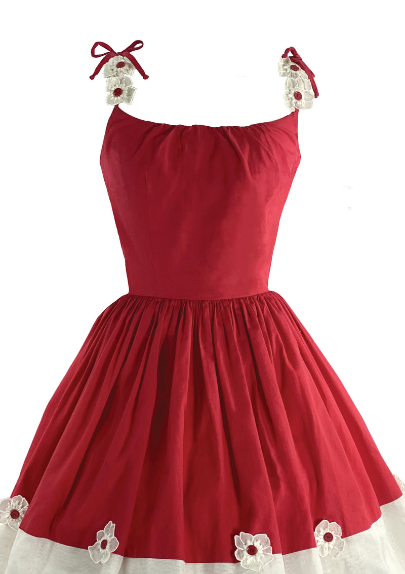 Red cotton hotsell sundress