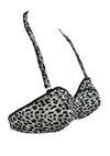 Deadstock Late 1950s Leopard Print Cotton Bikini Swimsuit- New!