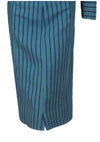 1940's Blue & Navy Striped Wool Skirt Suit - New!