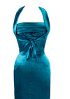 Recreation of Marilyn's Aqua Blue Satin Dress- New!