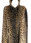 Late 1950s Faux Cheetah Cape- New!