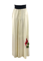 Vintage 1970s Red Roses Shaheen S4signer Maxi Skirt - New!