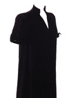 Late 1950s Eggplant Velvet Duster Coat - NEW!