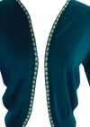 Vintage 1950s Prussian Blue Cardigan- New! (ON HOLD)