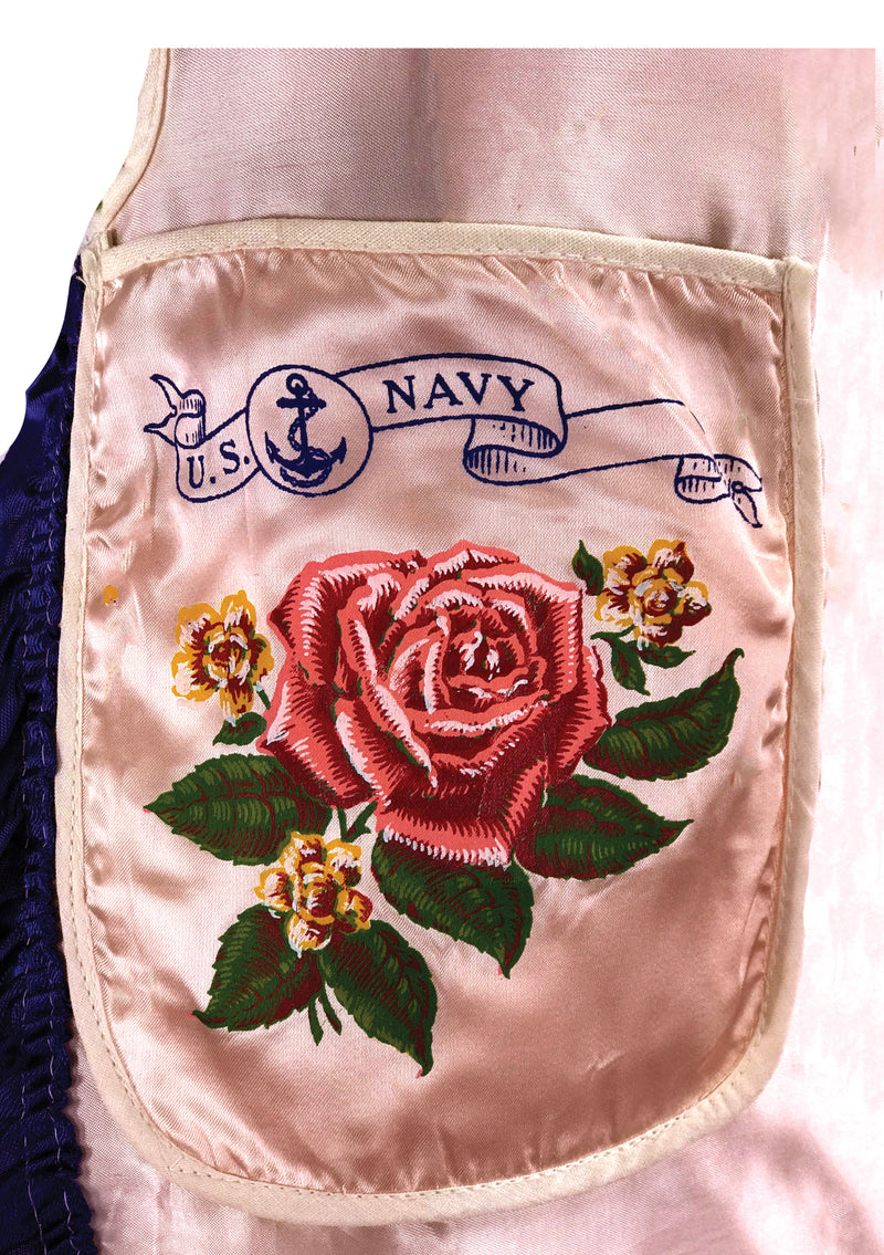 Vintage 1940s WW2 Sweetheart Apron- New!