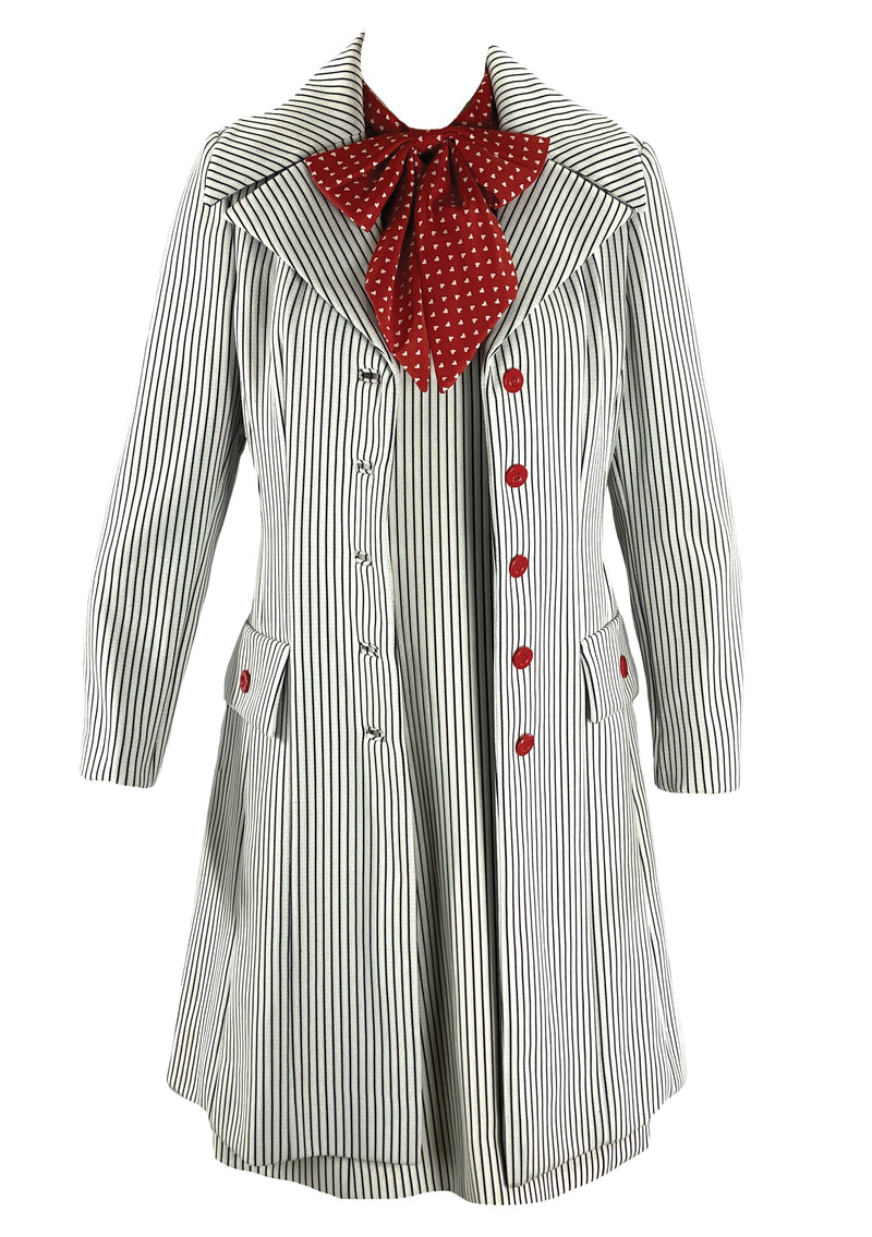 Late 1960s Early 1970s Lilli Ann Red, White & Blue Ensemble - New!