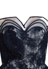Vintage 1950s Designer B&W Cocktail Dress- New! (ON HOLD)