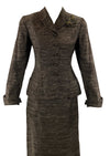 Stunning Vintage 1940s Brown Flecked Suit - New!