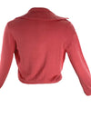 Lovely Watermelon Pink Cropped Cardigan- New!