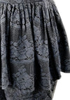 Vintage 1950's Black Lace Bombshell Lilli Diamond Dress - New!
