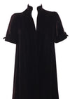 Late 1950s Eggplant Velvet Duster Coat - NEW!