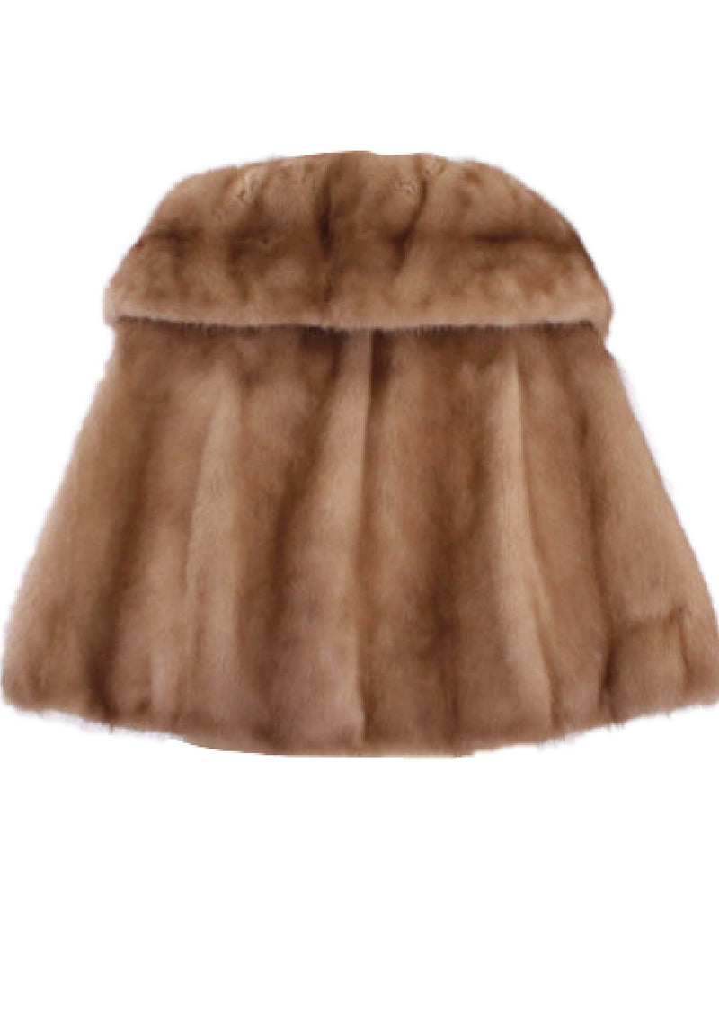 Original Late 1950s - Early 1960s High Quality Mink Capelet