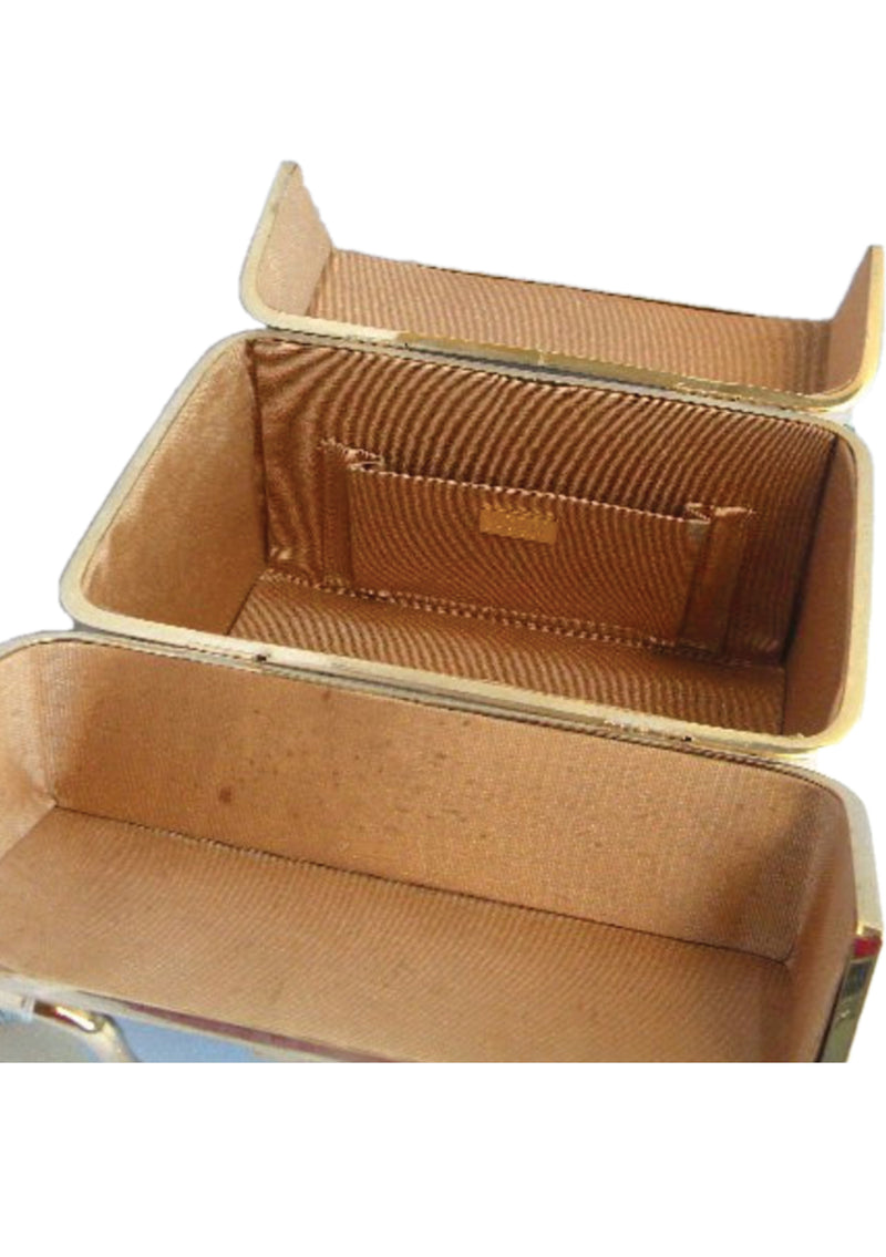 Vintage 1960s Marbleized Box Handbag  - New!