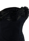 Vintage 1950s Designer Black Bustier Top- NEW!