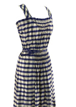 Vintage 1970s Italian Designer Silk Dress - NEW!