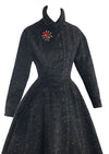 Stunning 1950s Lilli Ann Designer Princess Coat- New!