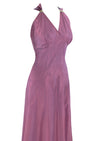 Vintage 1930s Lilac Iridescent Taffeta Maxi Gown- NEW!