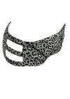 Deadstock Late 1950s Leopard Print Cotton Bikini Swimsuit- New!