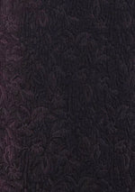 Stunning 1960s Black & Aubergine Matelasse Gown - New!