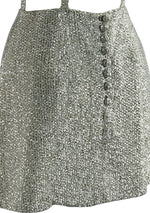 Iconic 1960s Designer Space Age Lurex Dress- New!