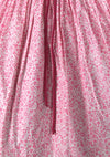 Late 1950s Early 1960s Pink & White Floral Dress- New!