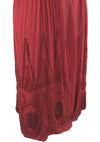 Vintage 1920s Red Beaded Chiffon Party Dress - New! (ON HOLD)