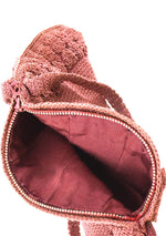 Late 1930s-Early 1940s Wild Rose Crochet Handbag - New!