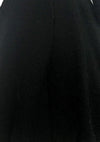 1950s Designer Lilli  Ann Black Boucle Princess Coat- New!